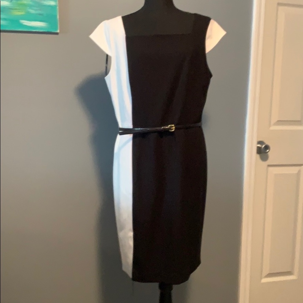 Black and White Dress